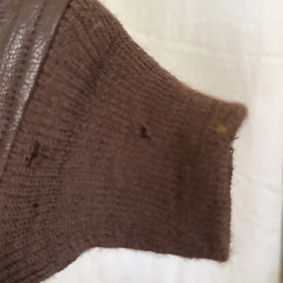 VINTAGE LEATHER G-1 FLIGHT JACKET US NAVY - Picture 15 of 16